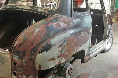 Austin A35 restoration and build for Acadamy Race Series