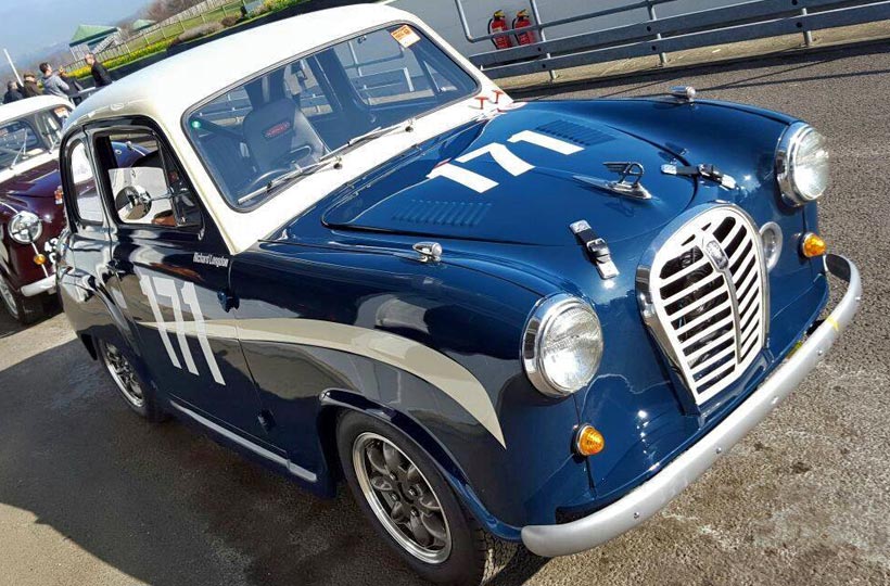 The restored Austin A35